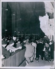 1938 Photo During Cardinal Hayes Funeral St Patricks Cathedral Nyc Religion 7X9