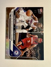 2025 Topps Now Foilfractor - Tyrese Maxey/ Allen Iverson - 1/1