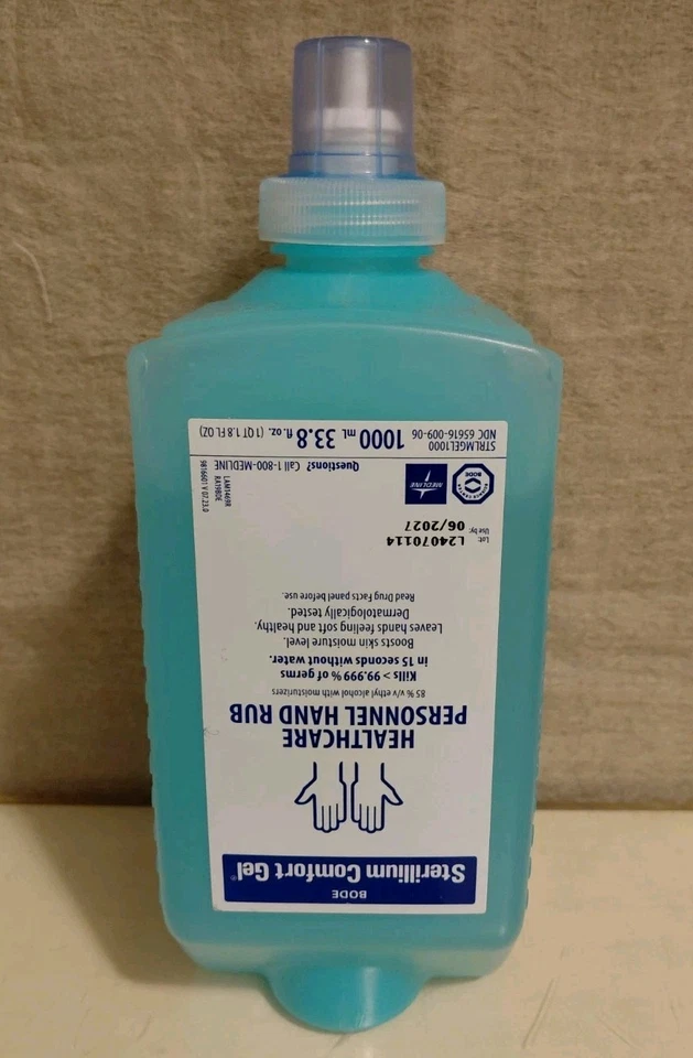 Sterillium Comfort Gel Hand Disinfectant, 1,000 mL Refill Bottle - Image 3 of 4
