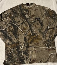Vintage 90s Real Tree Camo Shirt Mens L Long Sleeve