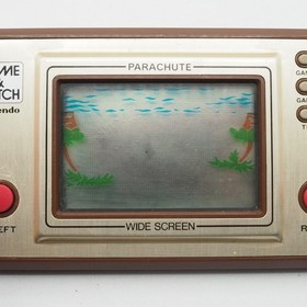 Nintendo Game & Watch Parachute PR-21 Wide Screen For Parts Japan