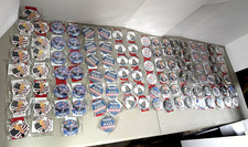 Donald Trump 2024 Buttons 3" Pin-On Political Campaign Lot Of 107 Many Disigns