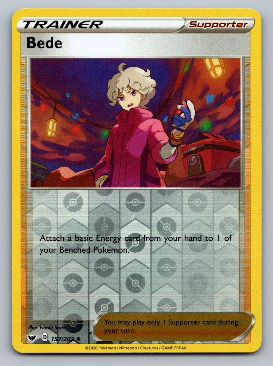 bede pokemon card full art Amazon.com: Raihan Leon Hop Bea Nessa Bede - Juego de 6 cartas de autógrafo  Holo - Pokemon Crown Zenith main image 0