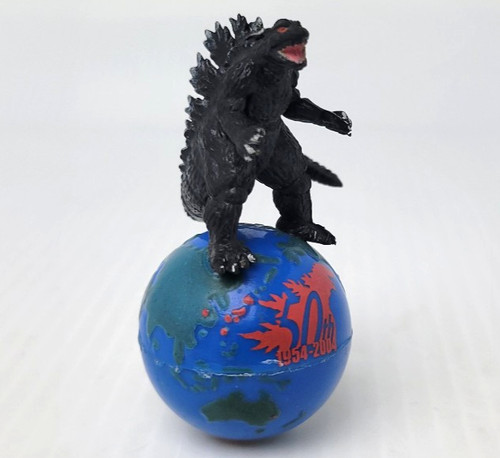 Godzilla 50th Anniversary 1954-2004 Final Wars Earth Globe Mini 2" Figure Promo