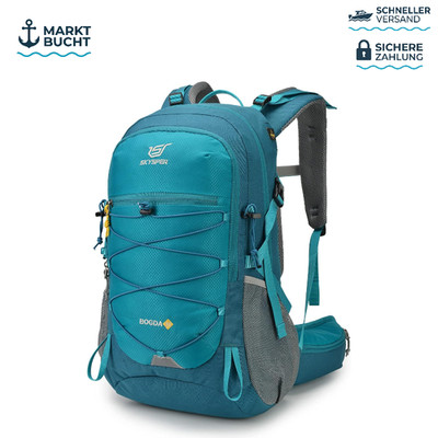Wanderrucksack 35L mit Rückenbelüftung Trinksystem 3D Air Mesh Polyester