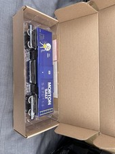 Menards ~ O Gauge Morton Salt Boxcar 3 Qty New In Box Sealed