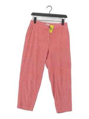Ottod`ame Damen Hose UK 10 Rosa Baumwolle mit Polyester Tapered Chino