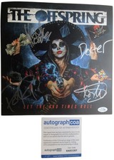 The Offspring Let The Bad Times Roll Signed Album ACOA