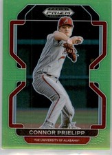 2022 Panini Prizm Draft Picks LIME GREEN PRIZMS Baseball Cards Pick From List