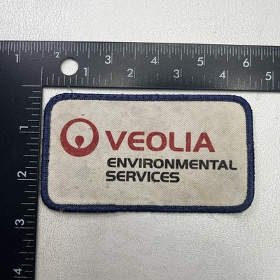 Dark Border Version Has-Staining VEOLIA ENVIRONMENTAL SERVICES Used Patch 00DI