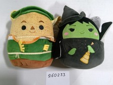 Squishmallows Wizard Of Oz Plush Toys Small Scarecrow Witch Lot 2 Multicolor