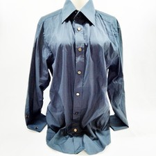 NO TARIFF Versace Dress Shirts Mens Cotton 4151165