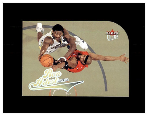 Ron Artest [Gold Medallion] #52 2004 Ultra card