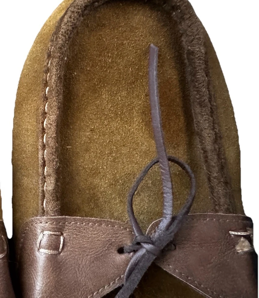 Chaps Mocasines de Cuero Gamuza para Hombres XXL 12.5-13 Zapatillas Piel Sintética Suela de Goma Foto 3 de 4