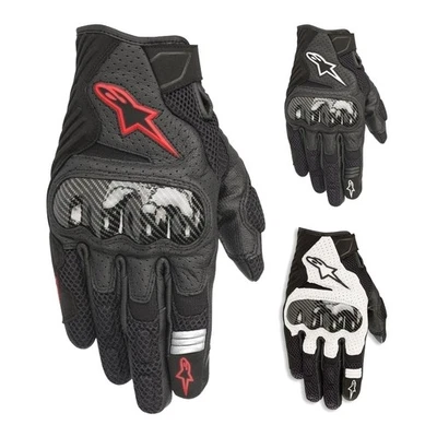 Motocross Handschuhe Alpinestars SMX-1 Air V2 Performance Motorrad Knöchelschutz - Bild 1 von 4