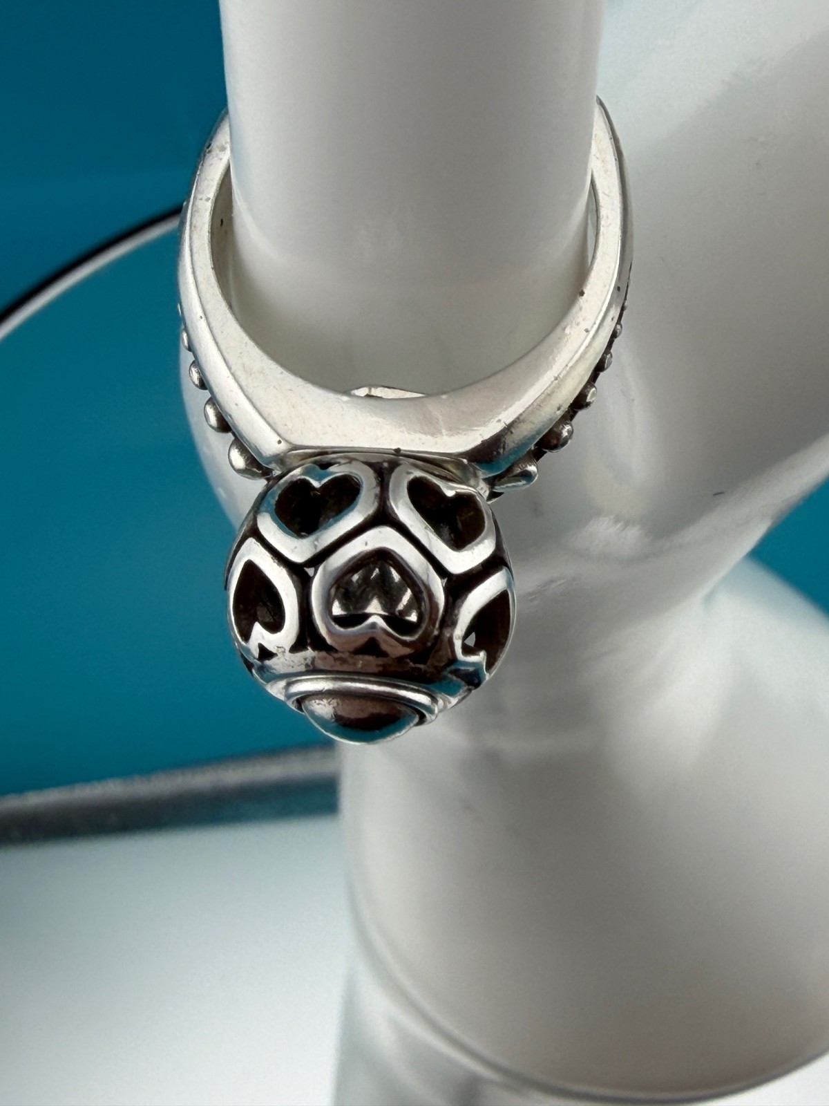 Brighton Ring Margot Interchangeable Bead Twist S… - image 3