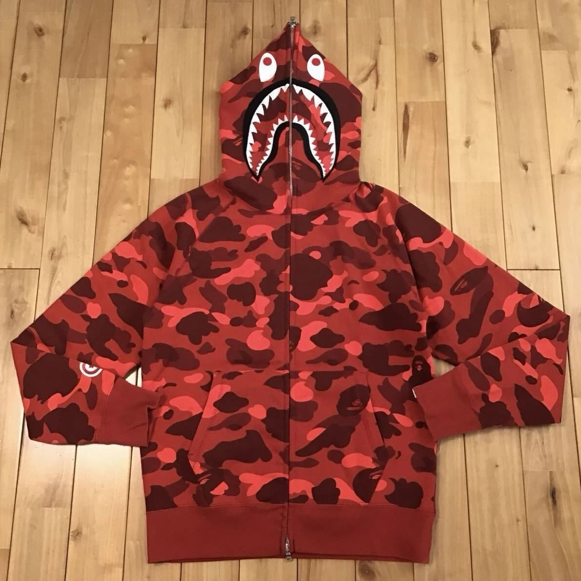 A Bathing Ape Red Hoodies for Men for Sale | Shop Men's Athletic