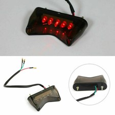 1xUniversal Motorcycle Bike ABS Rear Brake Running Tail Light Chpper Bobber SM.