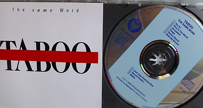 Taboo- The Same Word- INTERCORD 1988 WIE NEU