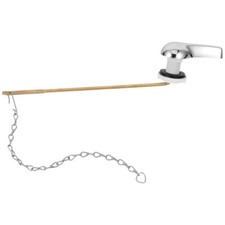 Water Tank Accessories Set Toilet Handle Replacement Flush Lever Kit Brass