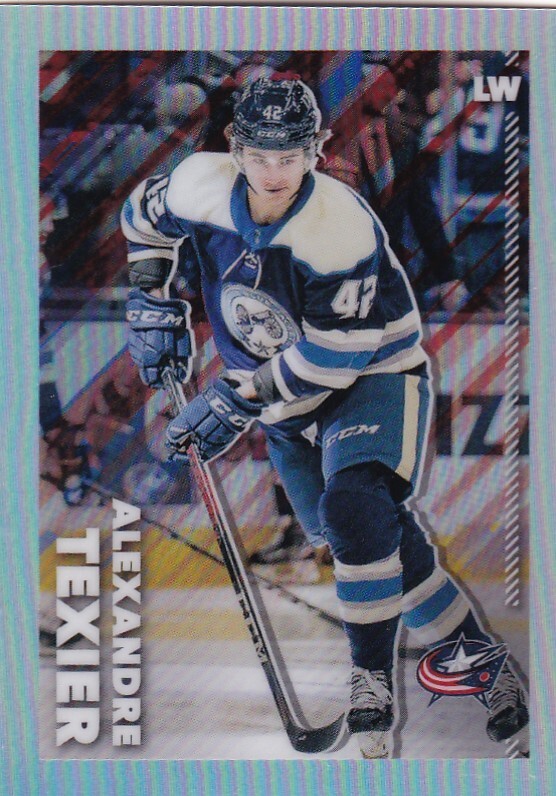 2022-23 Topps Chrome NHL Sticker Refractor #150 Alexandre Texier /99 MADE