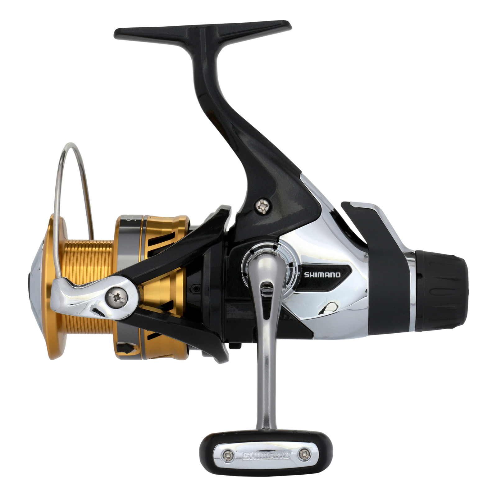 Рыболовная катушка Shimano SAHARA для спиннинга с ЗАДНИМ сопротивлением (SH4000R)