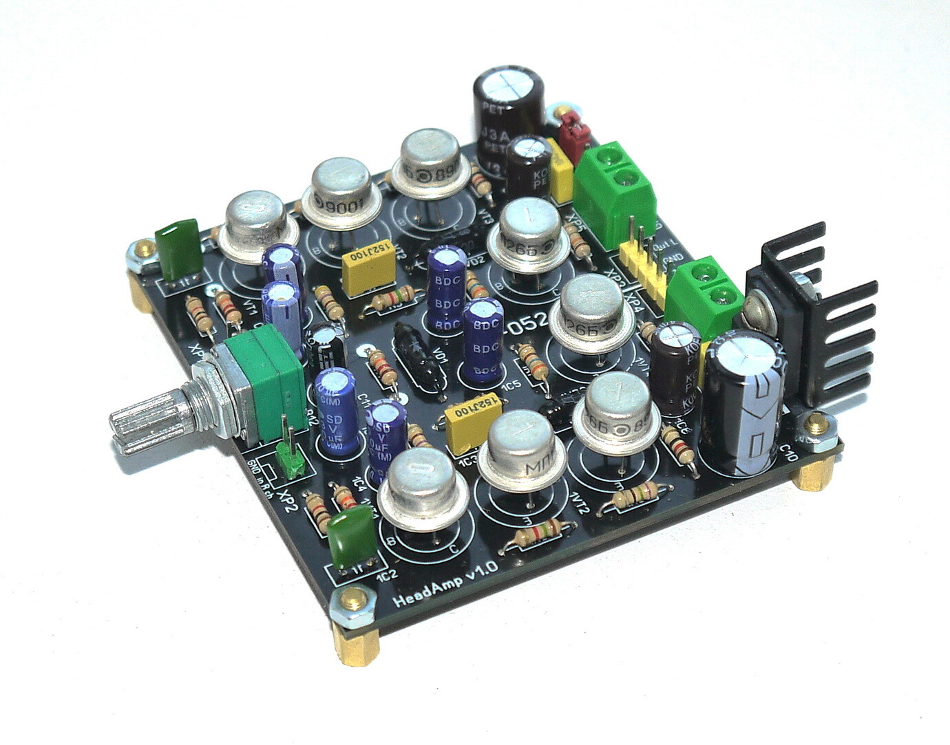 KIT Germanium Ge transistor headphone amplifier eBay