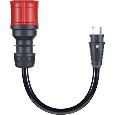 go-e Adapter für Gemini flex 22 kW, CEE rot Drehstrom 32A > Haushaltssteckdose