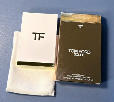 TOM FORD SOLEIL 01-Emerald Dusk eyeshadow Eye Colour Quad .21oz/6g NIB Authentic