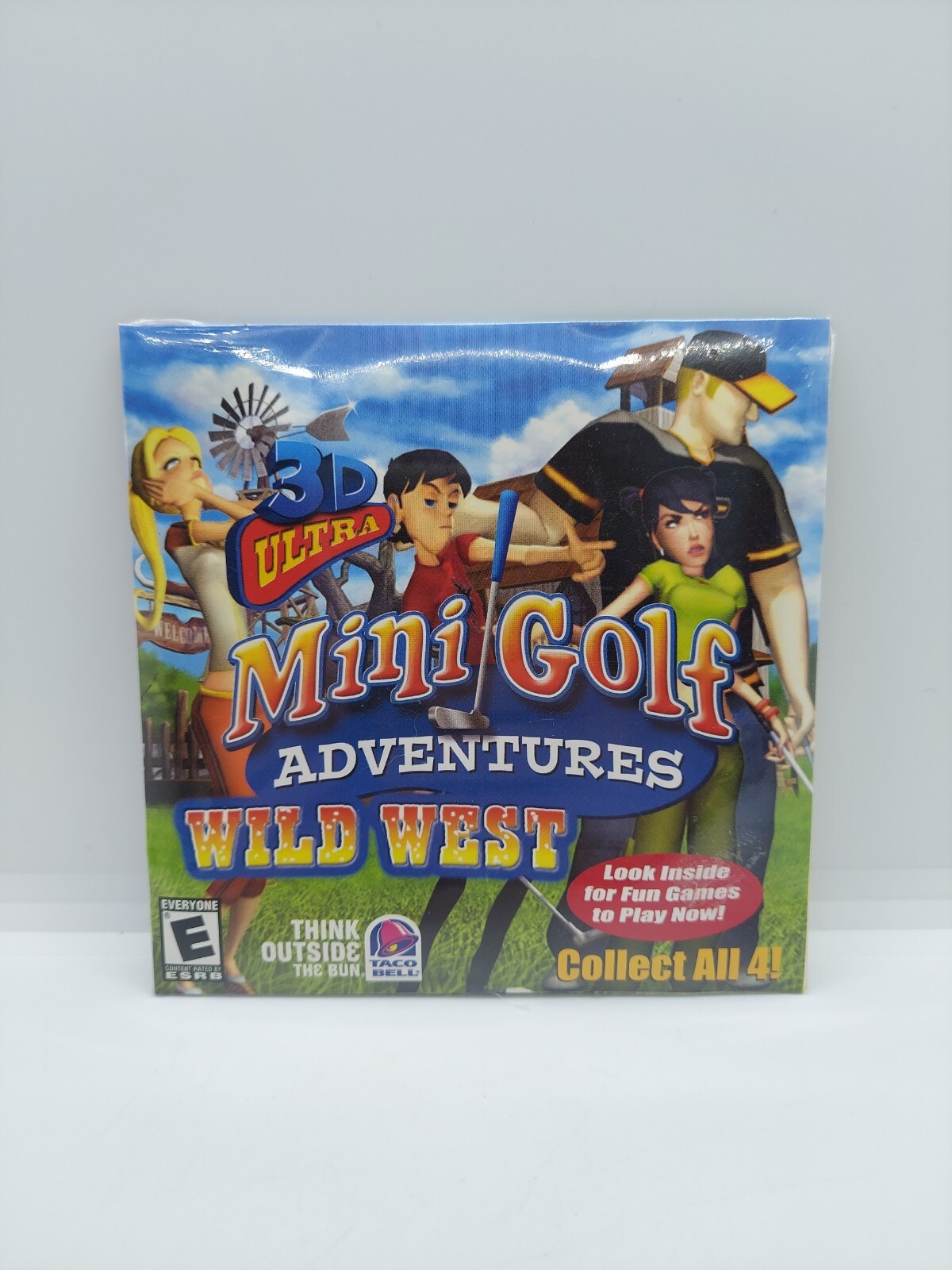 3D Ultra Mini Golf Adventures PC CD Rom Taco Bell