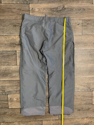 the north face hyvent pants grey men size XL gorpcore ski
