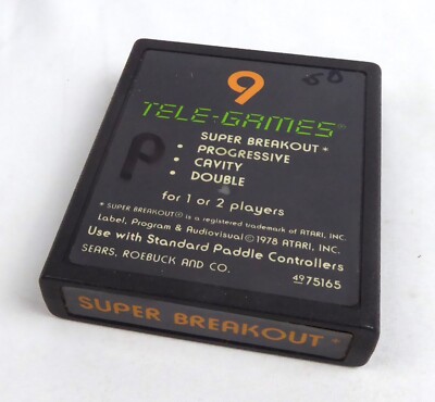 Atari 2600 Spiel -- Sears - SUPER BREAKOUT -- VCS