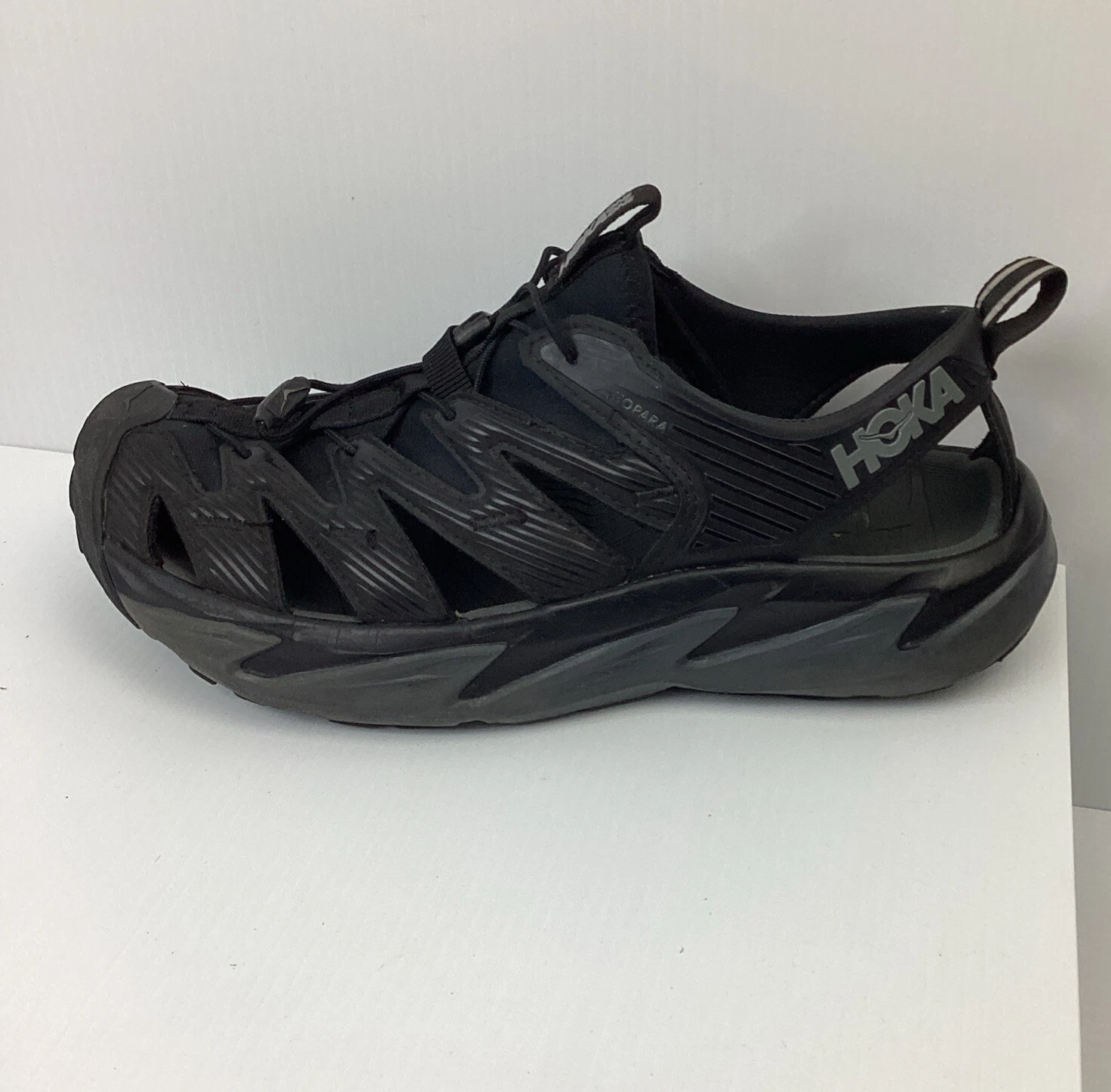 Scarpe da trekking Hoka One One Hopara 1106534 BDSD da uomo taglia 11 5 nere sandalo casual