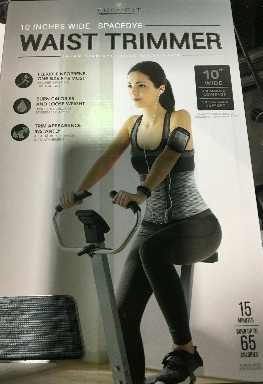 FORMFIT WAIST TRIMMER BELT FOR WOMEN 10 or 12 INCHES WIDE "B