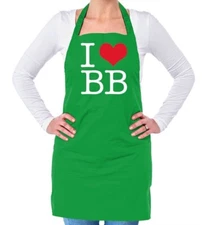 I Love Heart BB - Unisex Adult Apron - Song Singer Fan love Benson Music