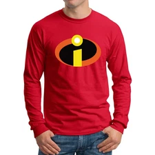 The Incredibles Long Sleeve T-shirt Disney Family party Costume Shirts all sizes
