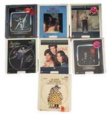 CED Selectavision VideoDis Movies LOT OF 7 MGM 20th Century Make Love Nutcracker