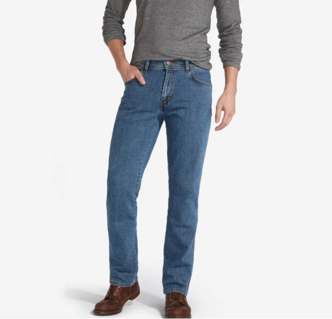 Wrangler Texas Stretch Jeans Stonewash 34 34 SRP 70.00 DPD NEXT DAY
