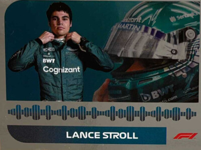 Topps Formula 1 F1 Saison 2021 - Sticker 76 - Lance Stroll