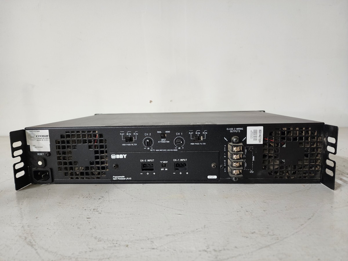 Crown CTs 600 2-Channel Rackmount Power Amplifier Pro Audio | eBay