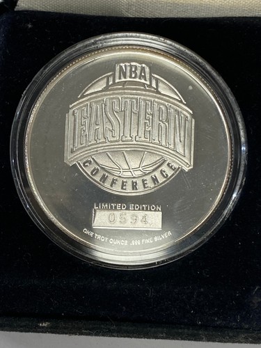 CHICAGO BULLS 0,999 Silber 1996 CHAMP Highland postfrisch unbedenkliche Münze 0594/1000 - Bild 3 von 3