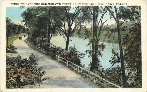 Alte Mohawk Valley Turnpike New York Postkarte - Bild 1 von 2