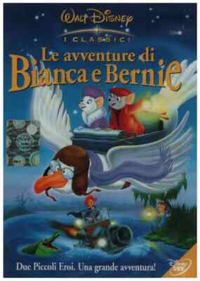 DVD Walt Disney Le avventure di Bianca e Bernie / The Rescuers NEW OVP