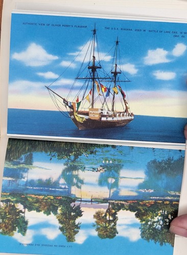 Vintage Erie PA Pennsylvania Souvenir Folder - FREE SHIP* #19 - Picture 5 of 5