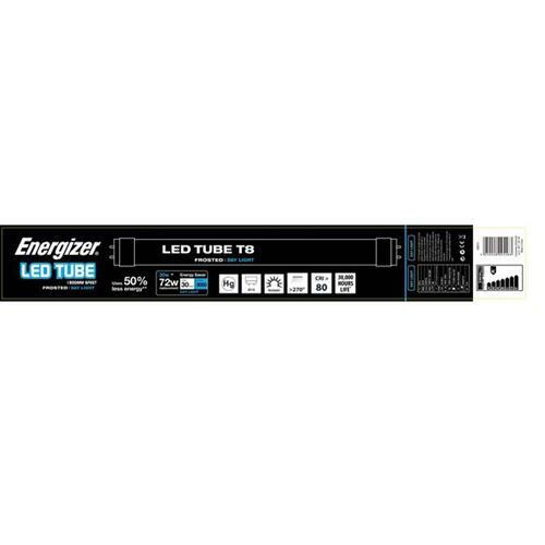 Tube LED T8 G13 18W Verre 120cm Avec Démarreur 6500K (Boîte 25 pcs