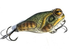 OG 3 1/4” Monroe Topwater Frog Lure Swimbait Bass Fishing Snakehead Smallmouth