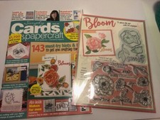 Simply cards papercraft magazine Issue 191 With Stamps  Dies