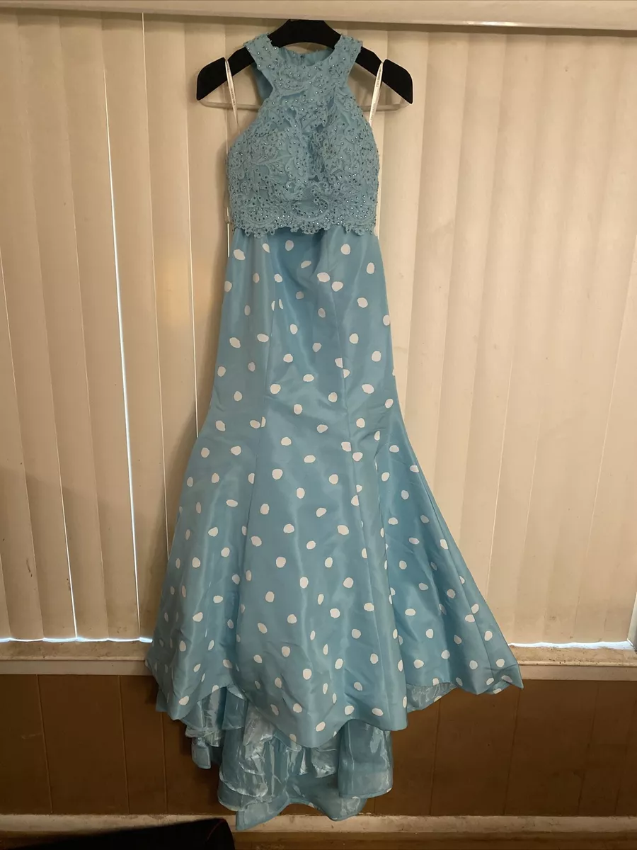 Lace and beads hotsell polka dot dress
