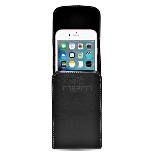 Vertical Leather Case Pouch For Verizon Motorola Moto Z Force Droid Edition - Picture 3 of 4