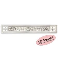 *10 Pack* Cosmas Satin Nickel Cabinet Hardware Pull Backplates #10554SN